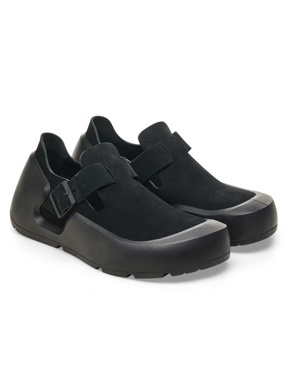 Birkenstock Reykjavik Nubuck Leather Black Size 42 = 9-9.5 Men's